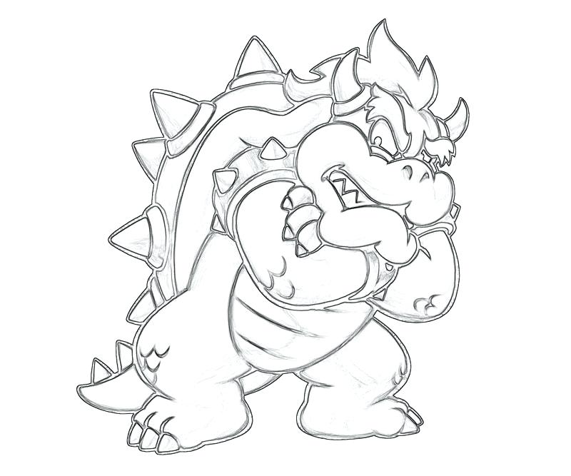 Bowser Drawing at GetDrawings | Free download