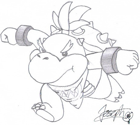 463x412 Bowser Jr. By Penguinburger