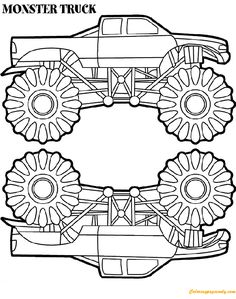 236x299 Monster Truck Coloring Pages Aa Coloring Pages