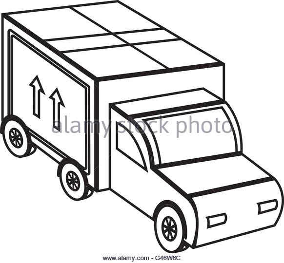 582x540 Container Ship Side View Stock Vector Images