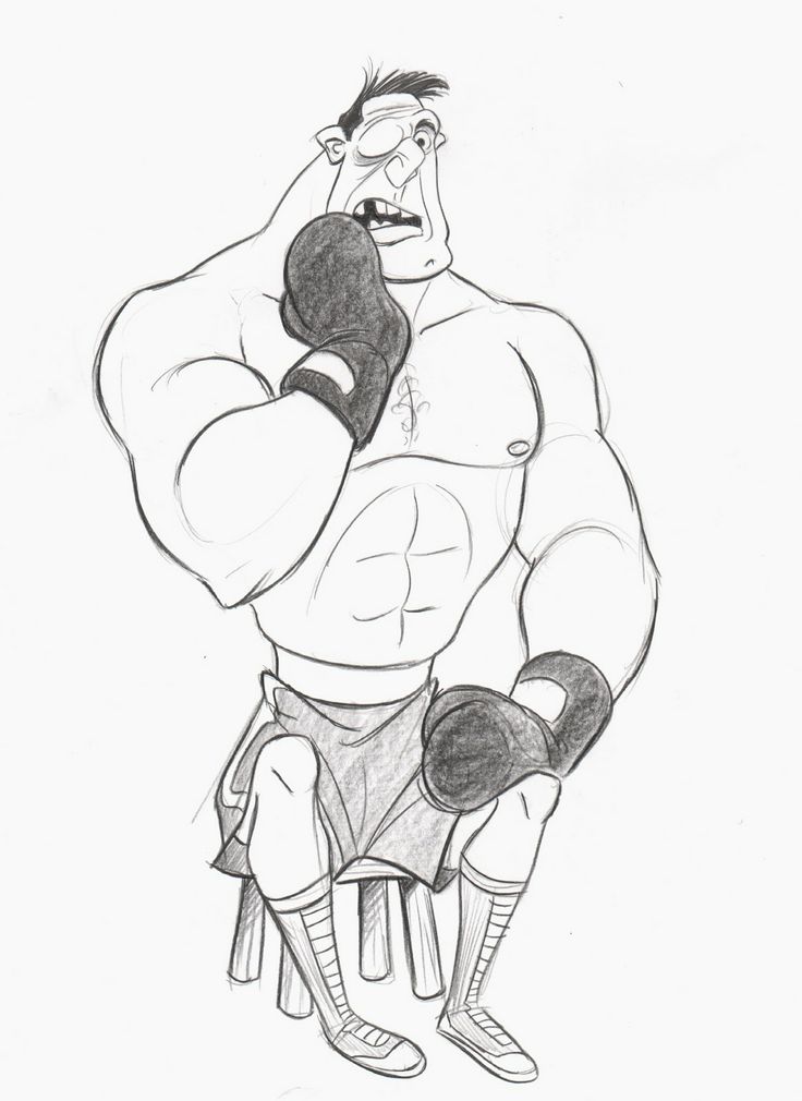 Boxer Drawing