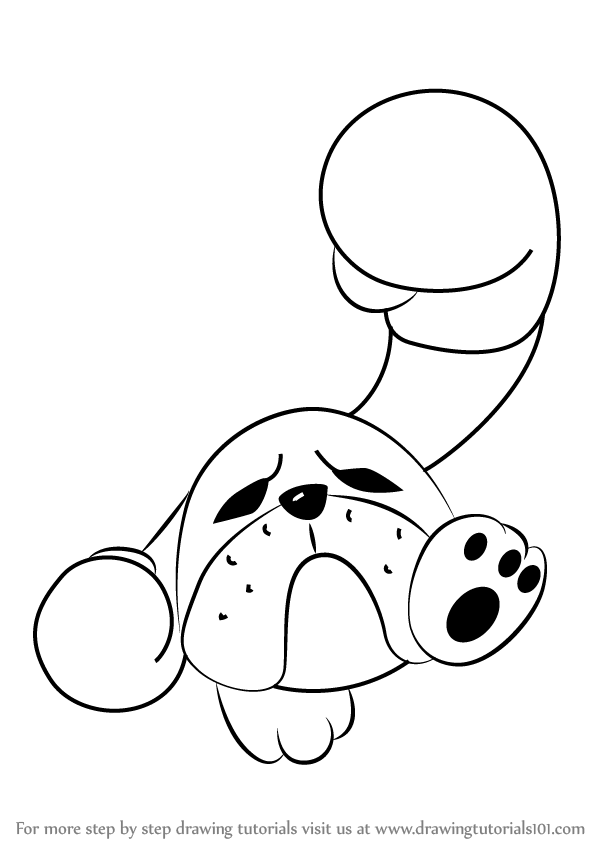 600x846 Learn How To Draw Box Boxer From Kirby (Kirby) Step By Step