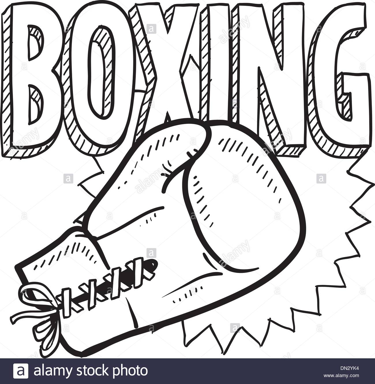 1300x1331 Boxing Sketch Stock Vector Art Amp Illustration, Vector Image