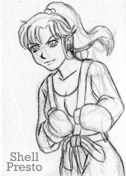 405x563 Boxing Sailor Jupiter Pencils By Shellpresto