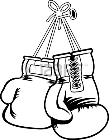 350x450 Boxing Symbol,red Version,vector Royalty Free Cliparts, Vectors