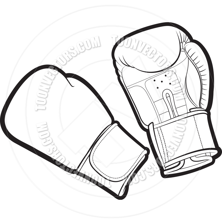 940x940 Cartoon Boxing Gloves By Lal Perera Toon Vectors Eps