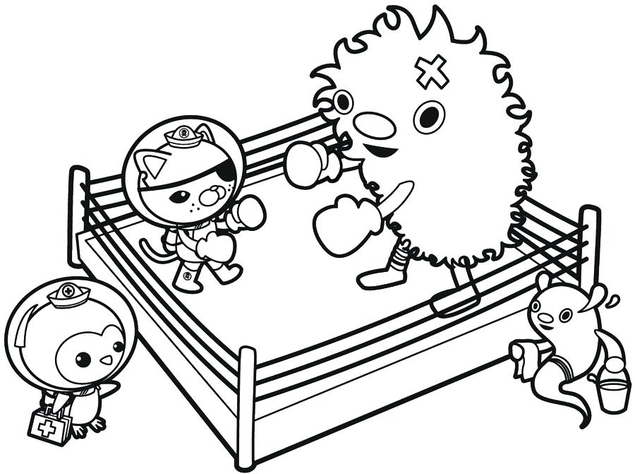 900x671 Octonaut Coloring Pages Murs