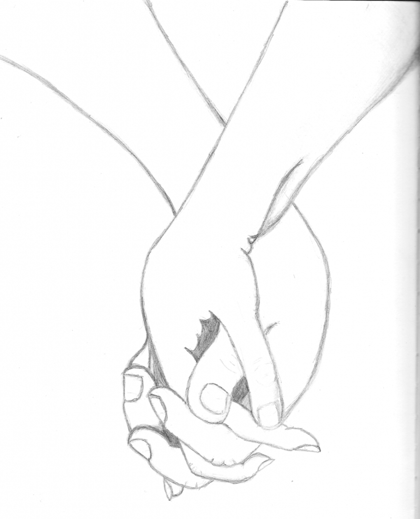 830x1024 Drawing Of Girl Holding Hand Anime Drawings Of Hand Holding Boy