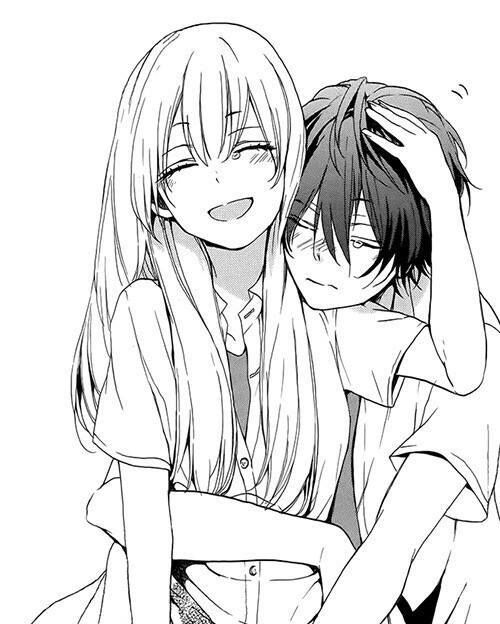 500x624 Image Result For Anime Guy And Girl Hugging Anime