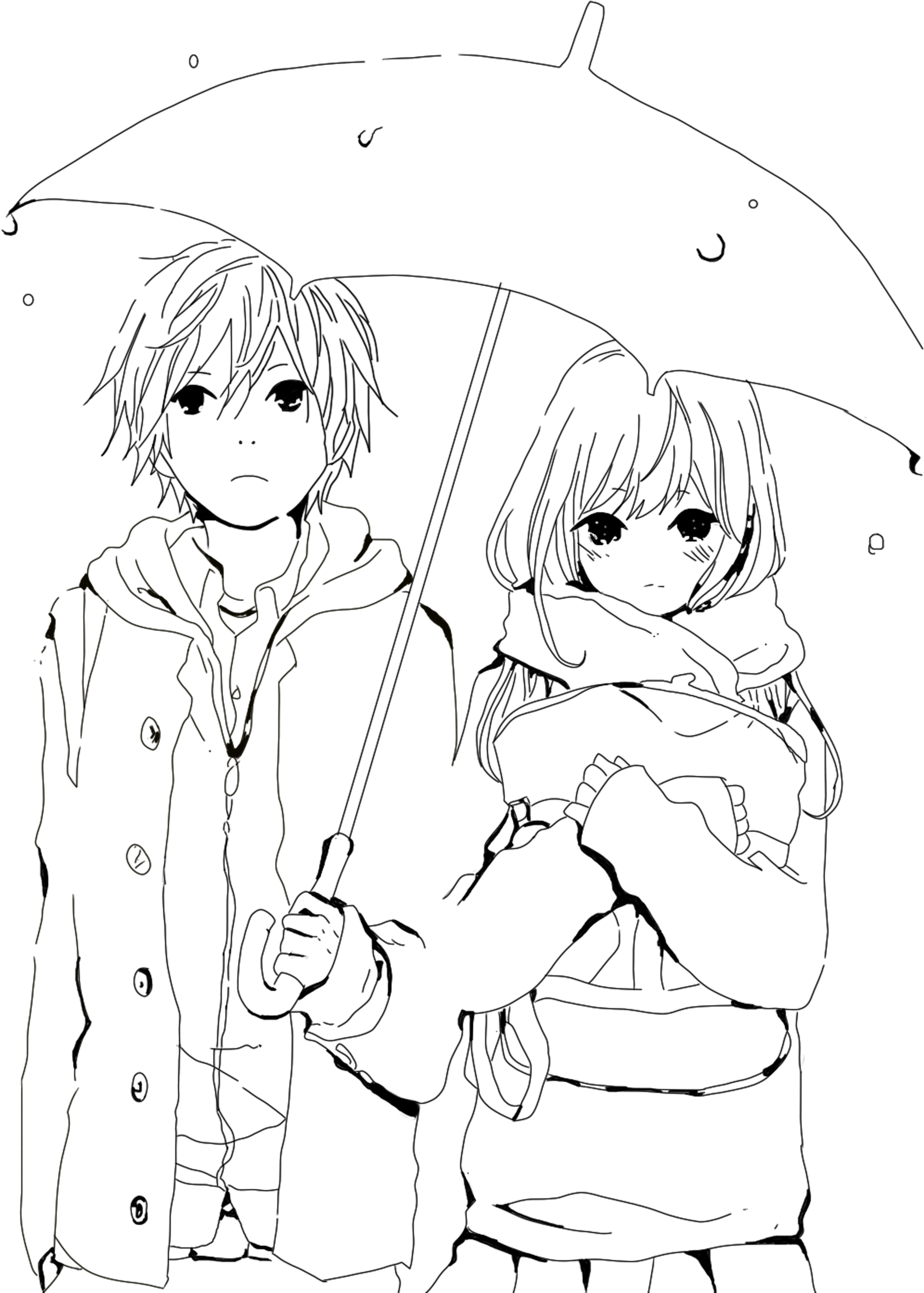 2144x3000 Girl X Boy By Ayuzawa Misaki Chan