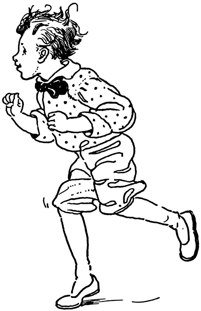 664x1024 Boy Running Clipart Etc