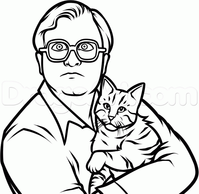 661x644 Drawn Boy Line Drawing