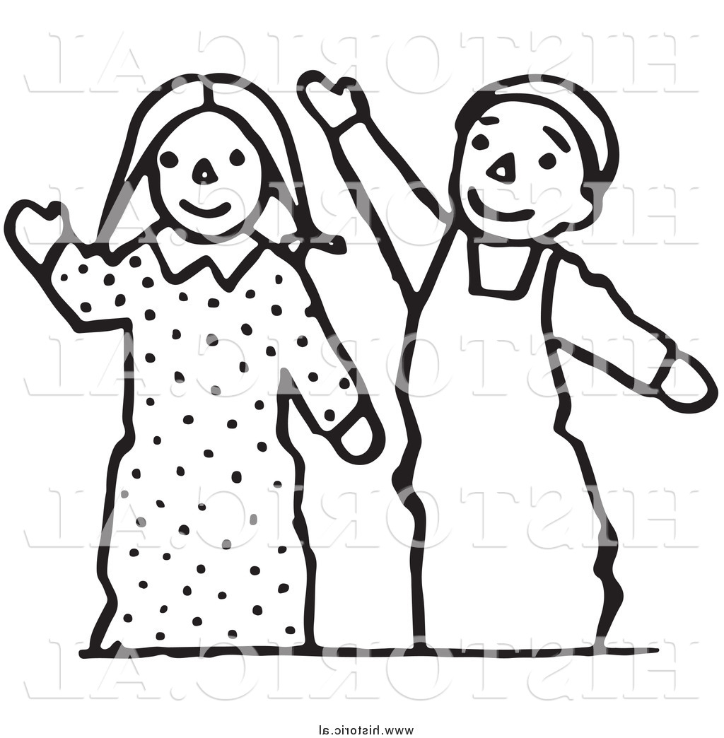 1024x1044 Outline Drawing Of Boy And Girl Clipart Of Waving Boy And Girl
