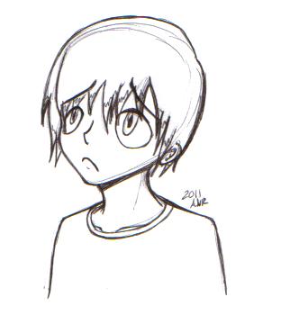 312x360 Sad Boy By Invadersquall5558