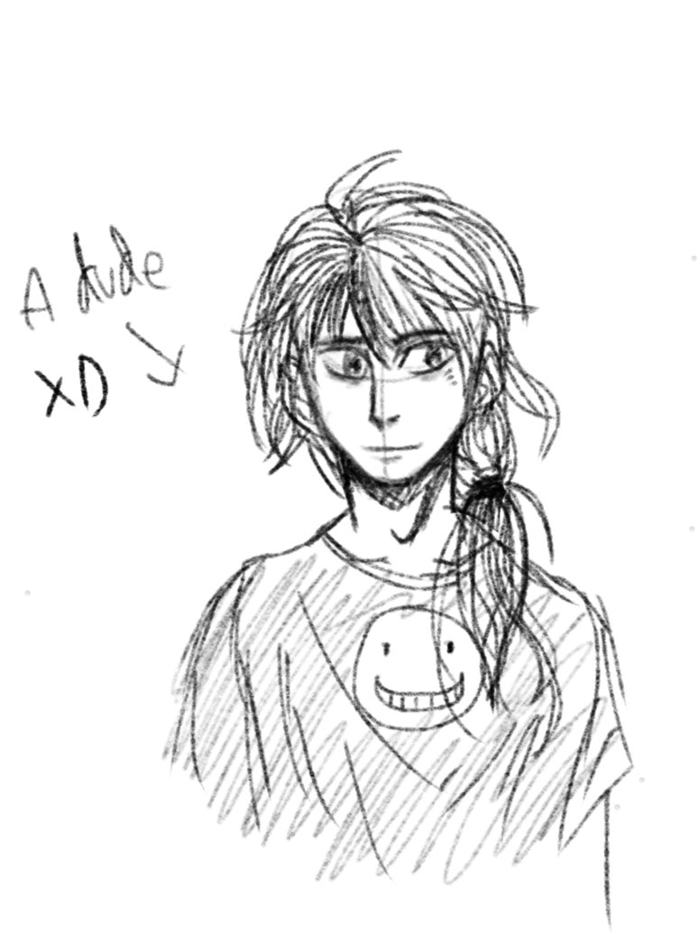 774x1033 Boy With Long Hair ( I Think) By Riiseisalive