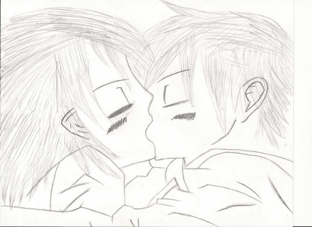 1024x745 Boy And Girl Kissing(Scanned) By Xspectr3x
