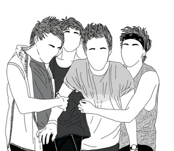 720x627 Tumblr Outline Boy Tumblr Outlines Outlines, Draw