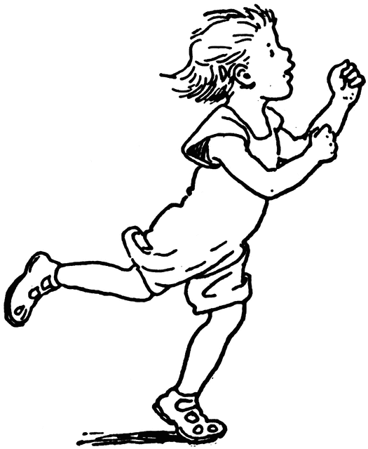 525x640 Child Running Clipart Etc