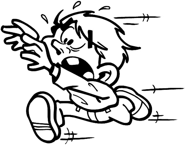 600x468 Running Scared Badass Running