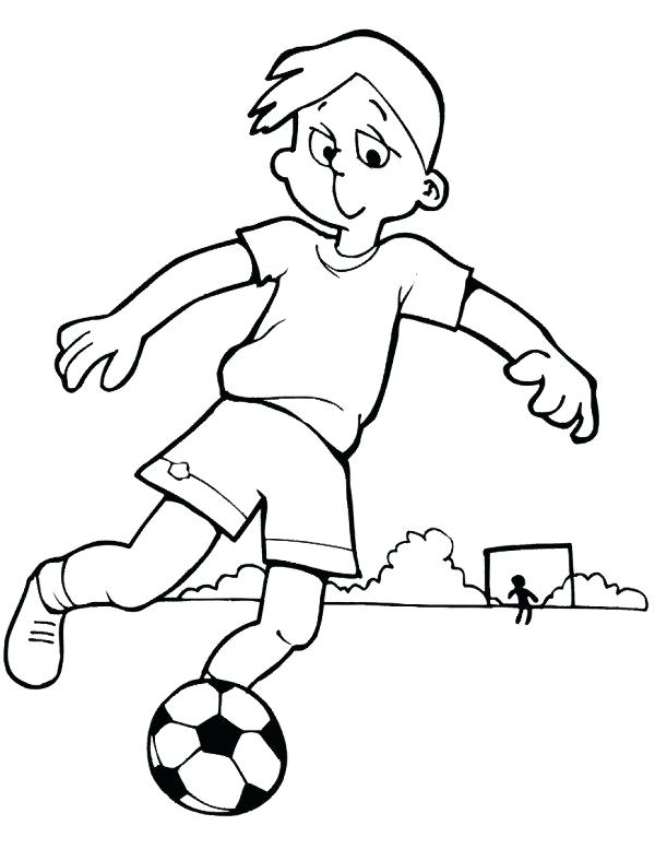 600x777 Boys Coloring Games Soccer Coloring Pages Printable Media