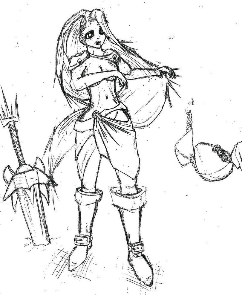 810x987 Manga Sketch Bra Steal By Ninja Sandwich