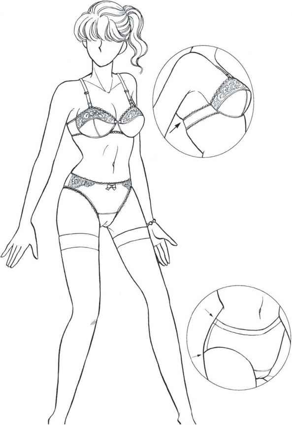 593x863 The Effect Of Underwear And Bathing Suits On The Female Figure