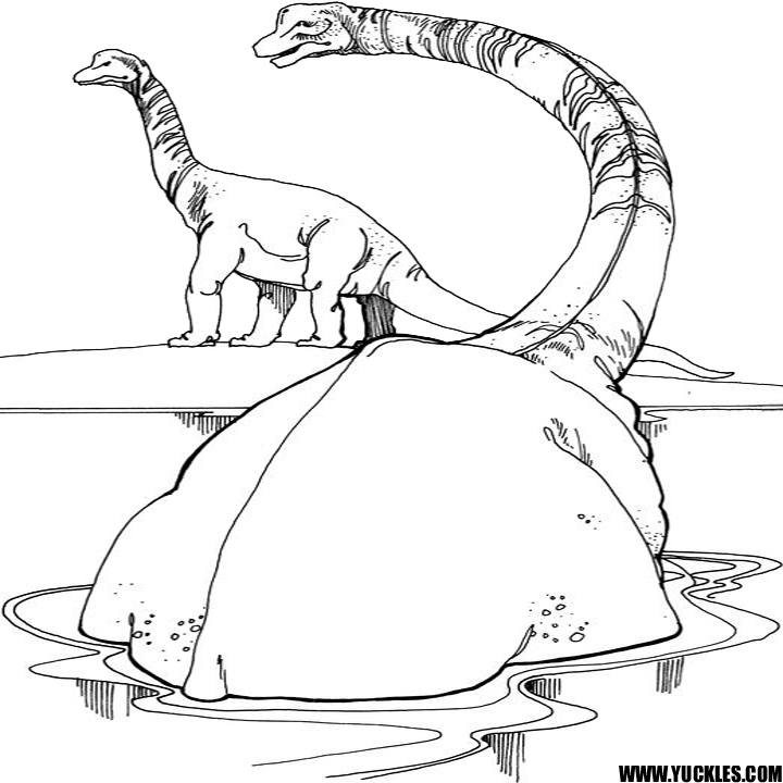 720x720 Brachiosaurus Coloring Page By Yuckles!