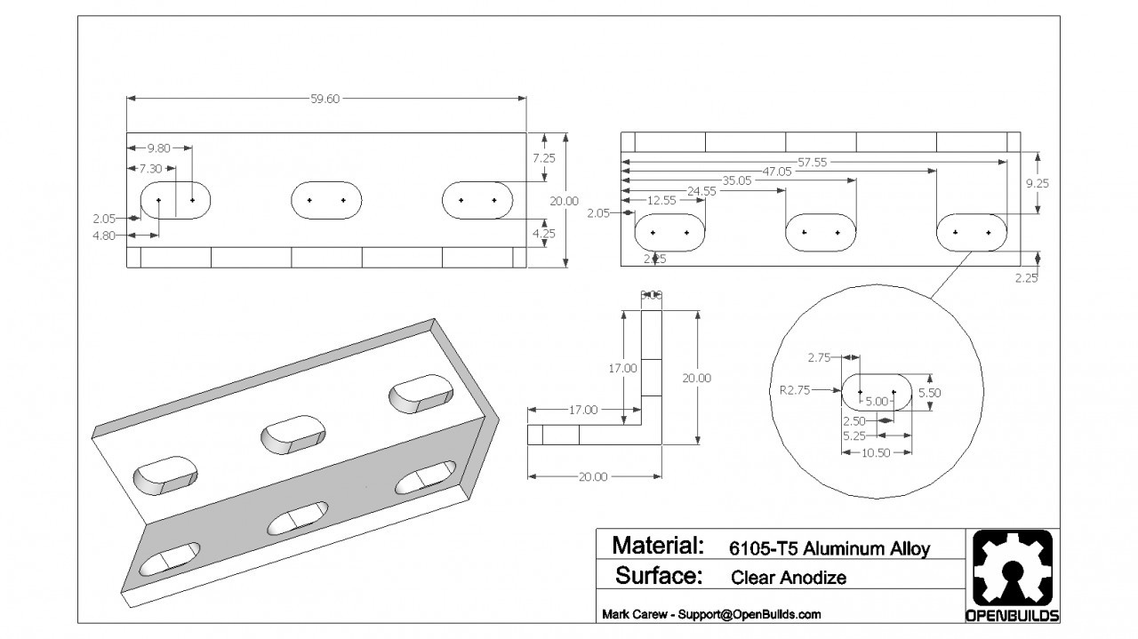 1280x719 Universal L Brackets Cnc Kits