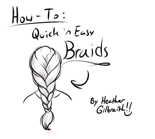 500x449 Braided Hair Tips Tumblr