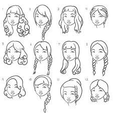 225x225 Image Result For Hair Styles Sketch Hair Styles