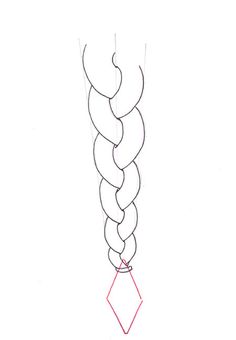 236x340 How To Draw A Braid How To Draw Draw Hair