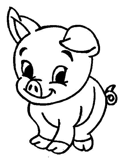 435x557 Cartoon Animals Coloring Pages Animal Free For Drawing And Print