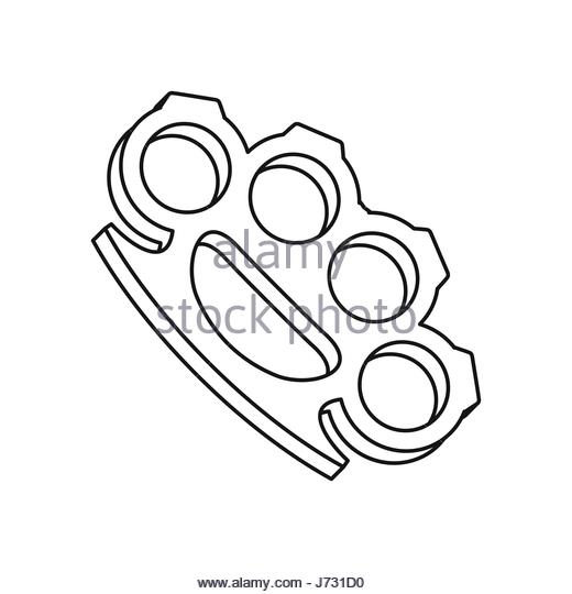 520x540 Brass Knuckles Cut Out Stock Images Amp Pictures