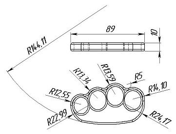 361x276 7 Best Knuckle Dusters Images On Brass Knuckles, Knife
