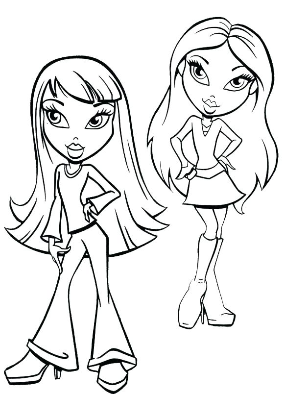 Bratz Doll Drawing at GetDrawings | Free download