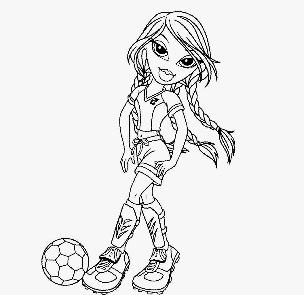 1056x1025 Colour Drawing Free Wallpaper Bratz Coloring Drawing Free Wallpaper