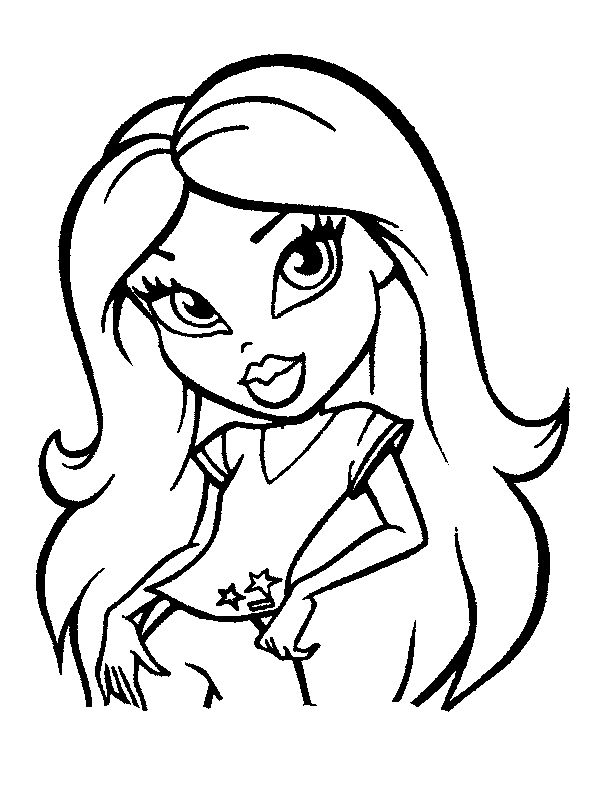 594x794 153 Best Coloriages Bratz Images On Coloring Books