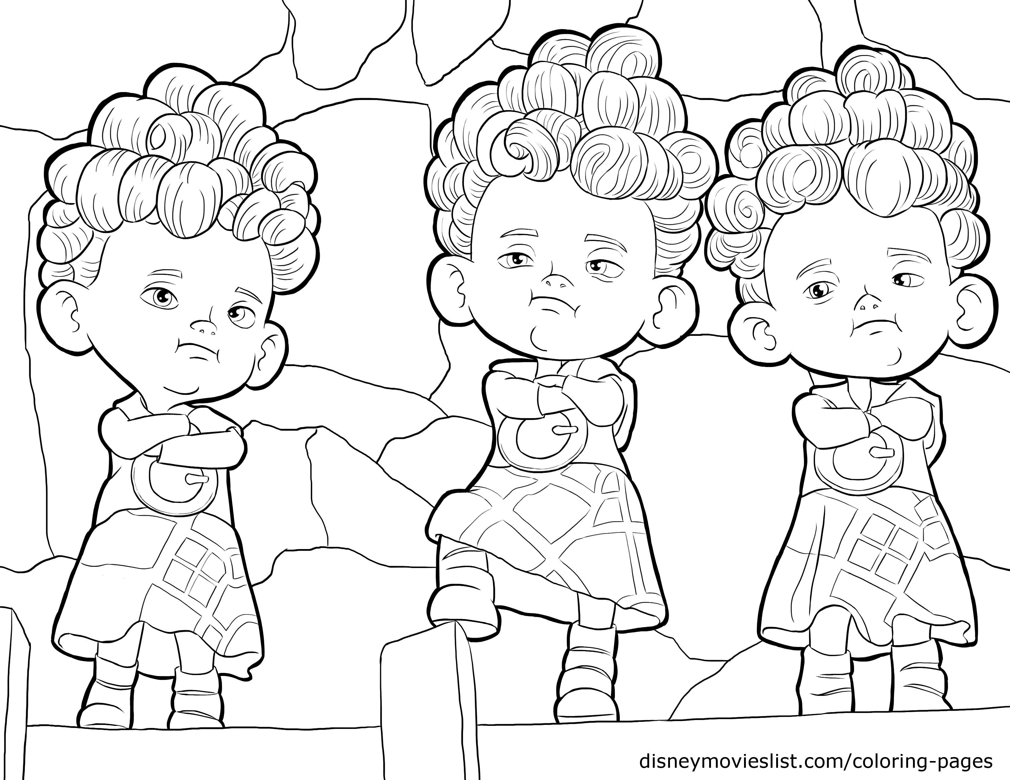 3300x2550 Disney Brave Coloring Pages Preschool In Sweet Draw Kids
