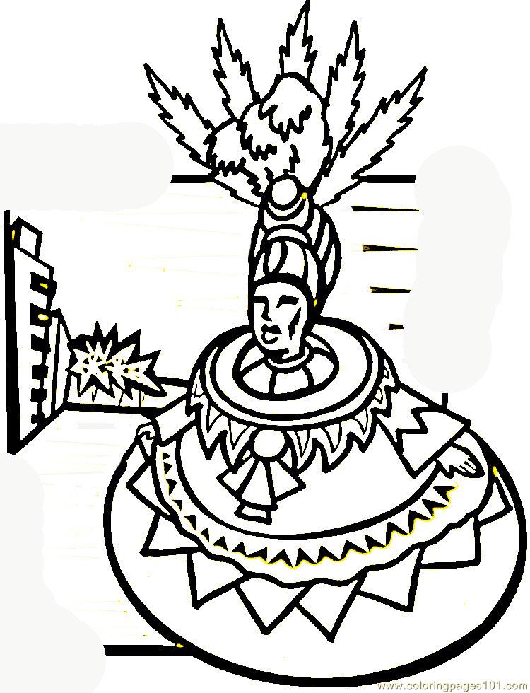750x980 Rio Carnival Coloring Page