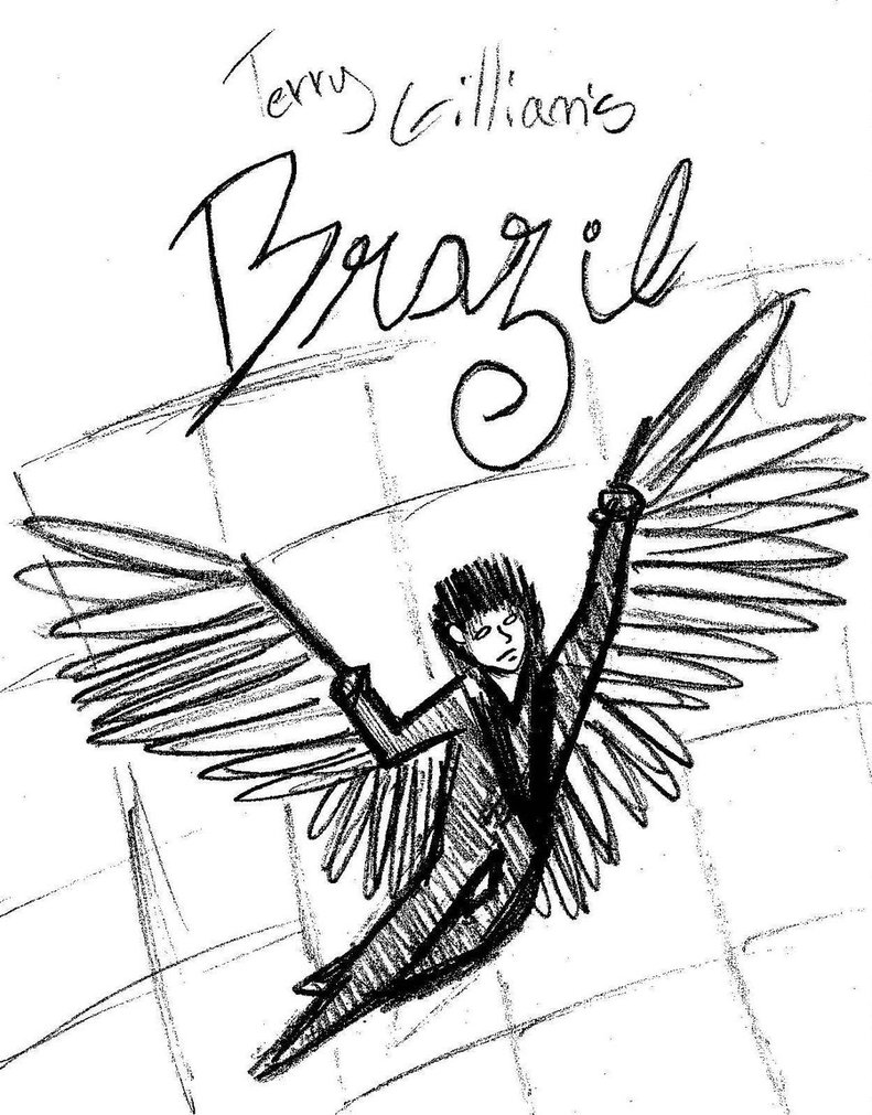 791x1011 Terry Gilliam's Brazil (Sketch) By Aloharr