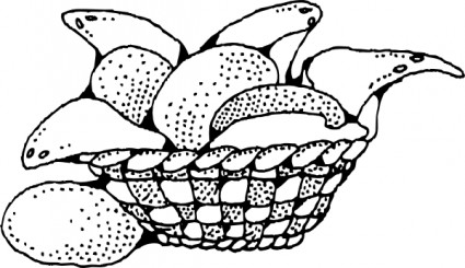 425x245 Bread Basket Clip Art Vector Clip Art Free Vector Free Download