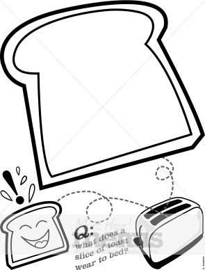 295x388 Cartoon Toasted Bread Holiday Clipart Archive