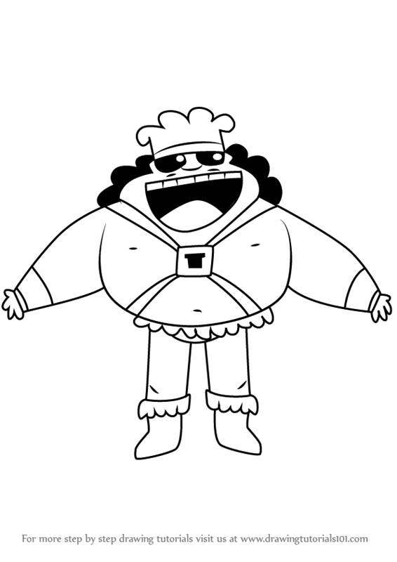 566x800 Learn How To Draw Bread Maker From Breadwinners (Breadwinners