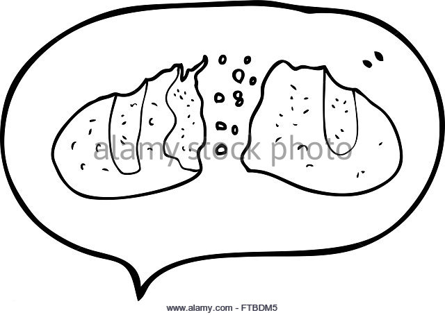 640x454 Freehand Drawn Cartoon Loaf Bread Stock Photos Amp Freehand Drawn