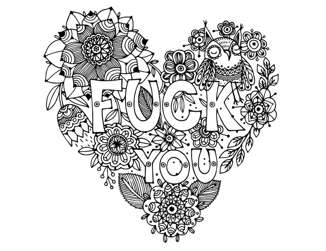 650x501 Have A Nice Life Asshole Breakup Stress Reliever Adult Coloring