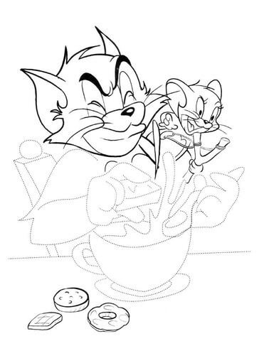 364x480 Cooking Breakfast Coloring Page Free Printable Coloring Pages