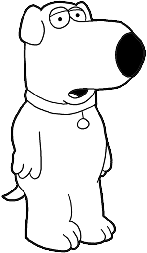 300x514 How To Draw Brian From Family Guy Step By Step Drawing Lesson