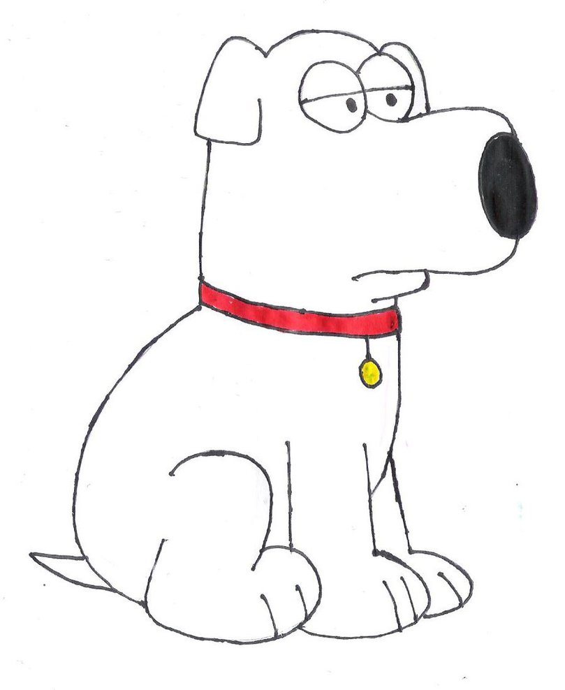 809x988 Brian Griffin Acting Like A Normal Dog By Marcospower1996
