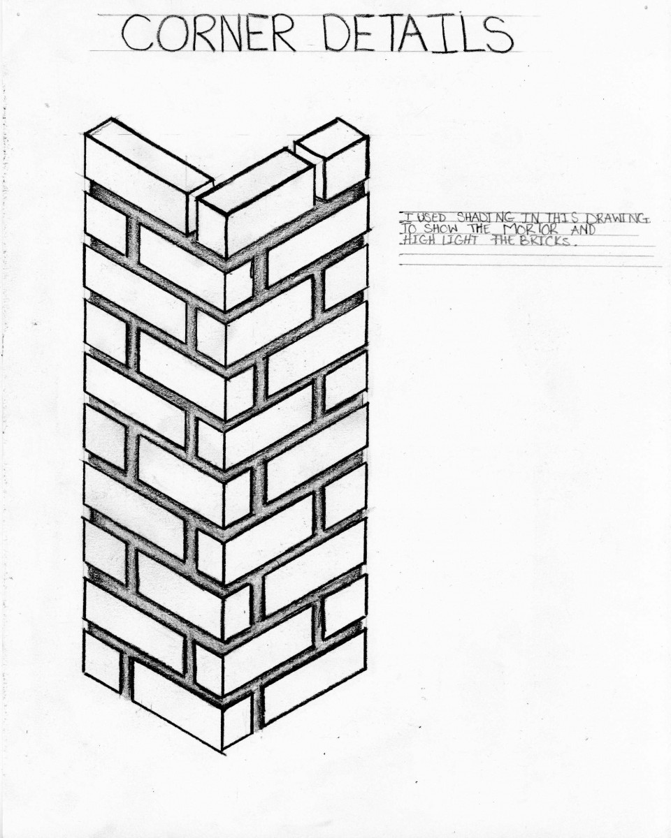 960x1200 Arch 1130 Brick Sketches Jennifer Reyes's Eportfolio