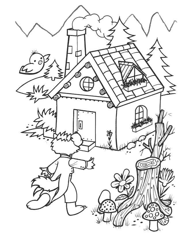 Brick House Drawing at GetDrawings | Free download